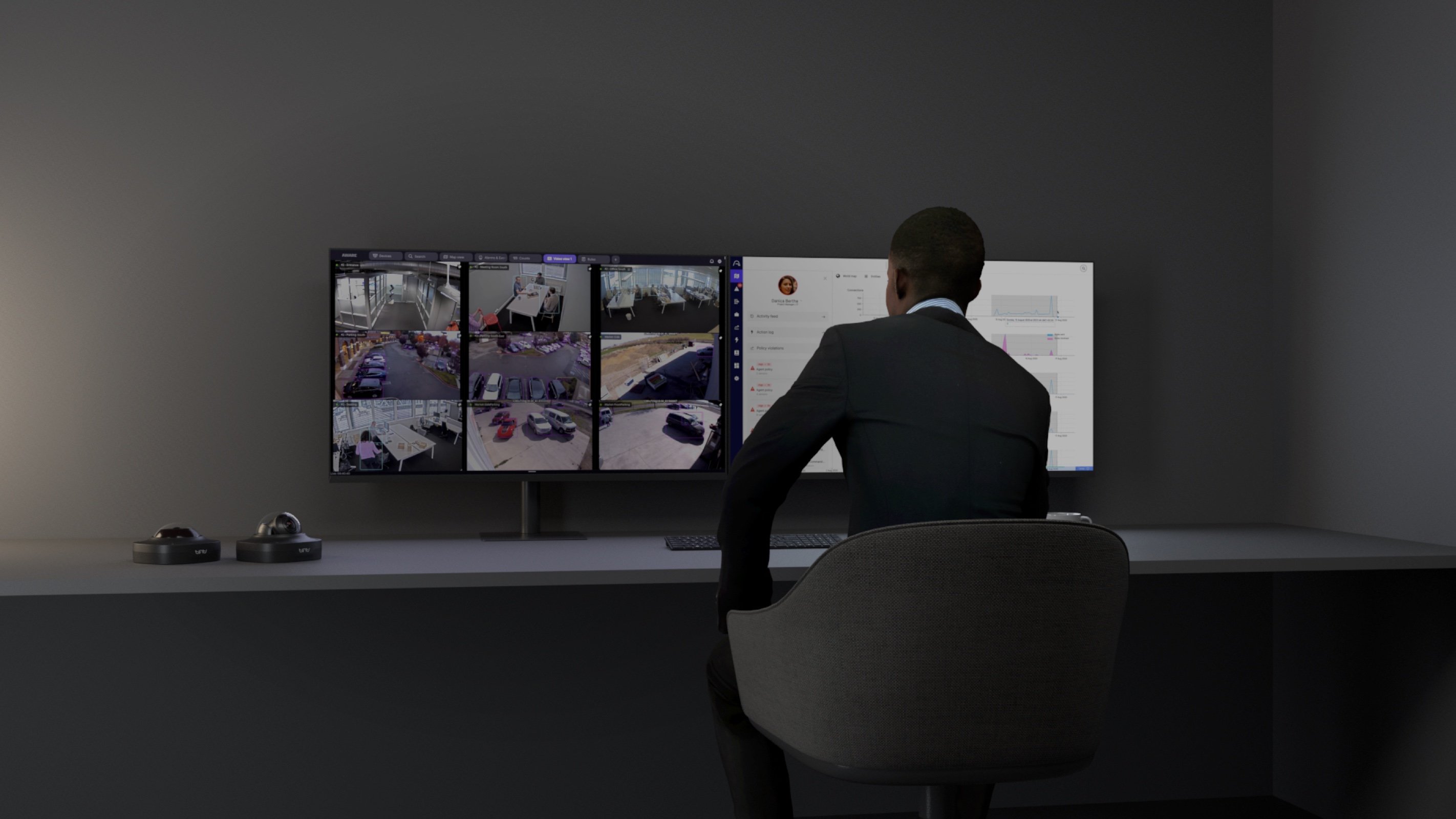 Unified security solution bringing cyber and video together