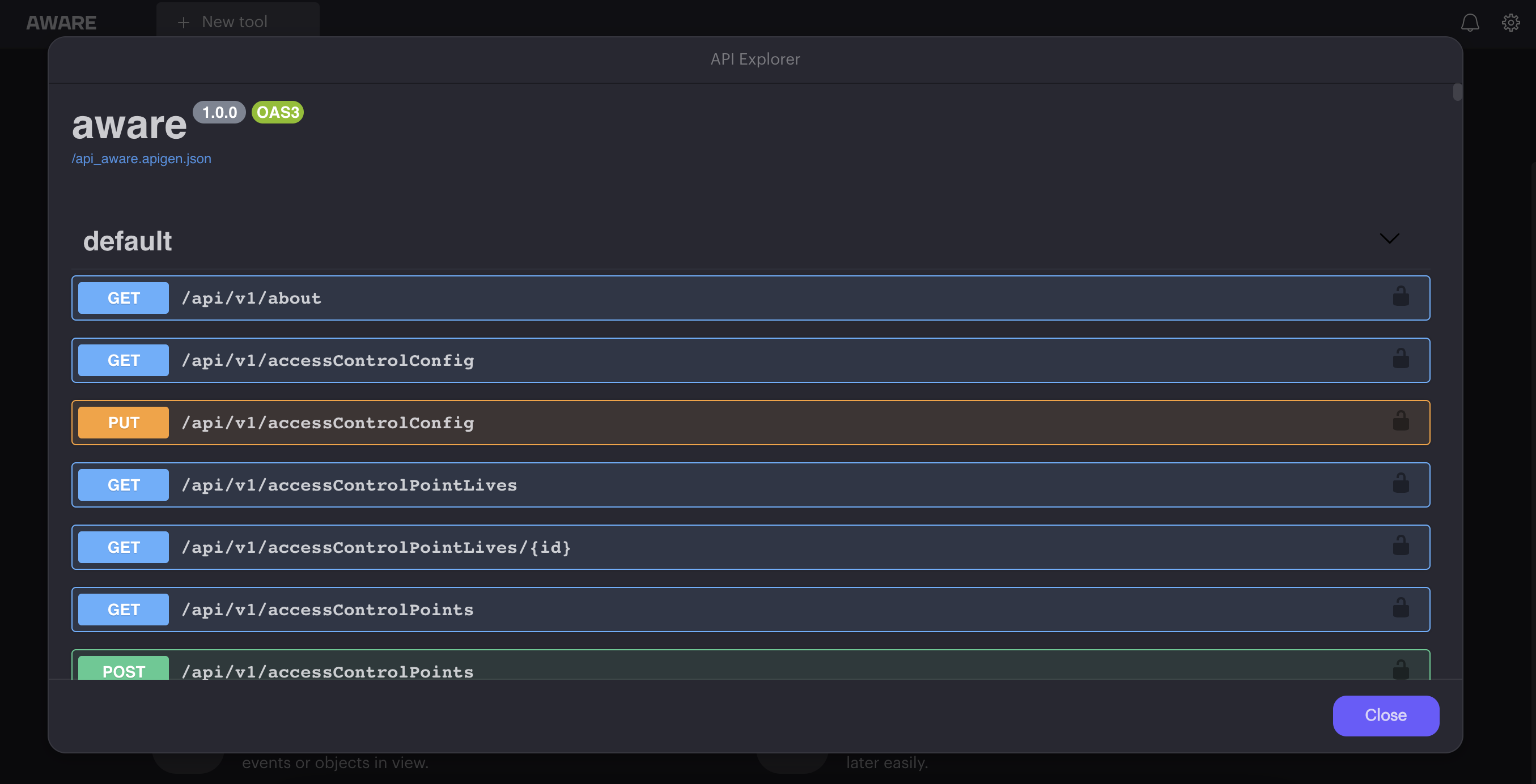 aware-3.5-api-explorer