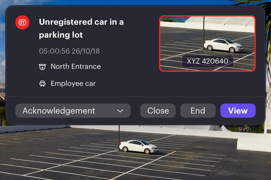 Detect and act on events in real time
